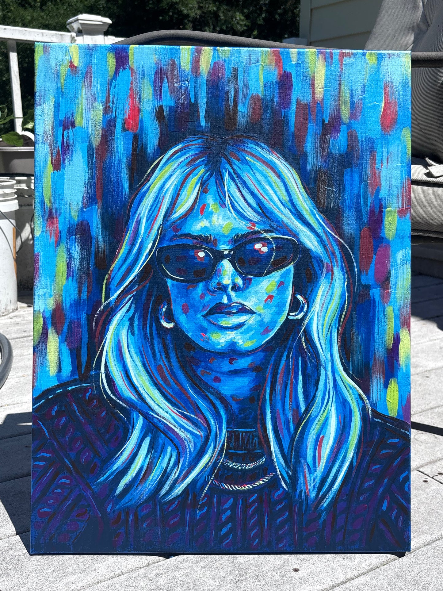 “Zenith” Original Acrylic Painting