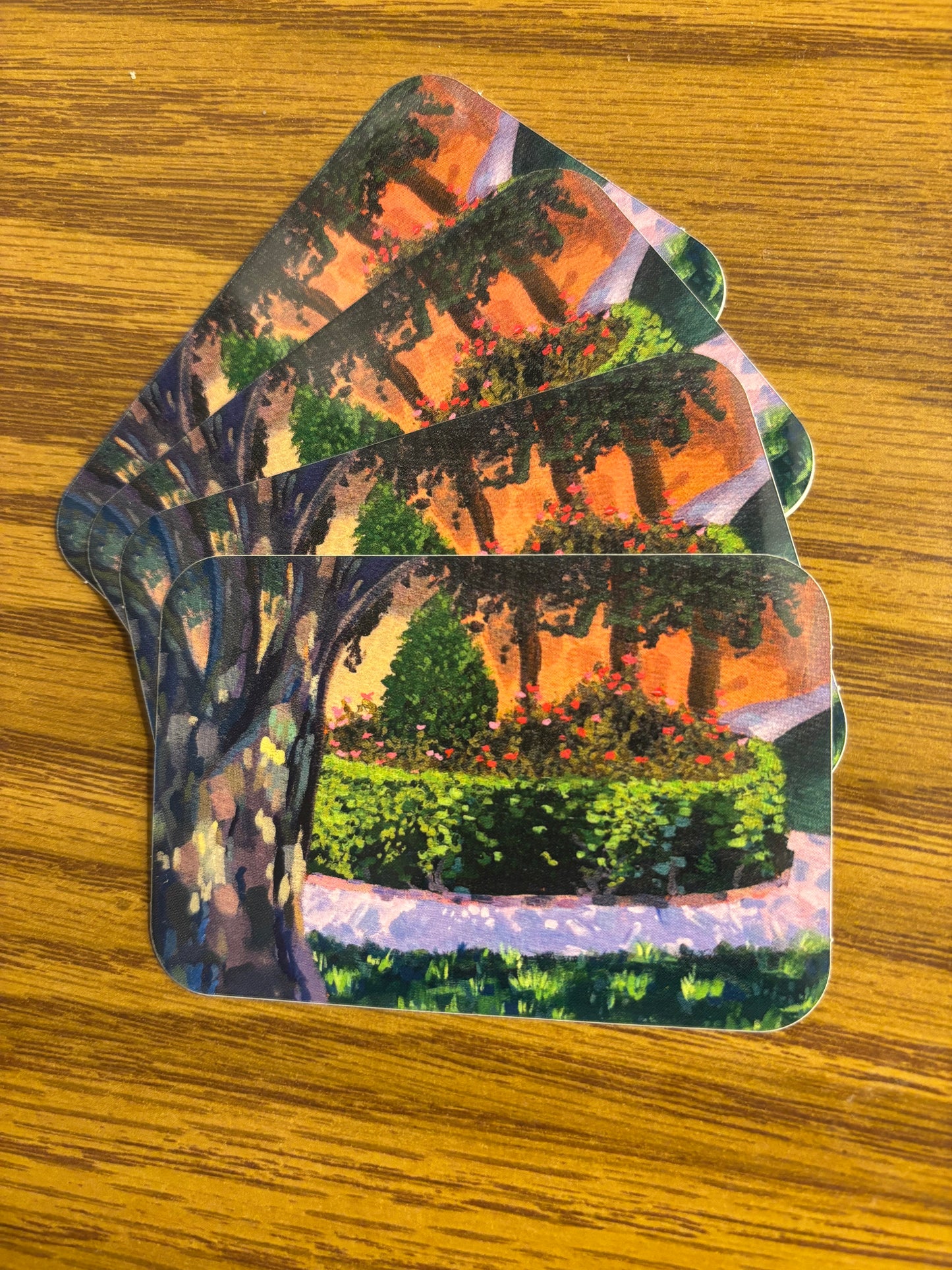 "A Park in Beverly" Sticker