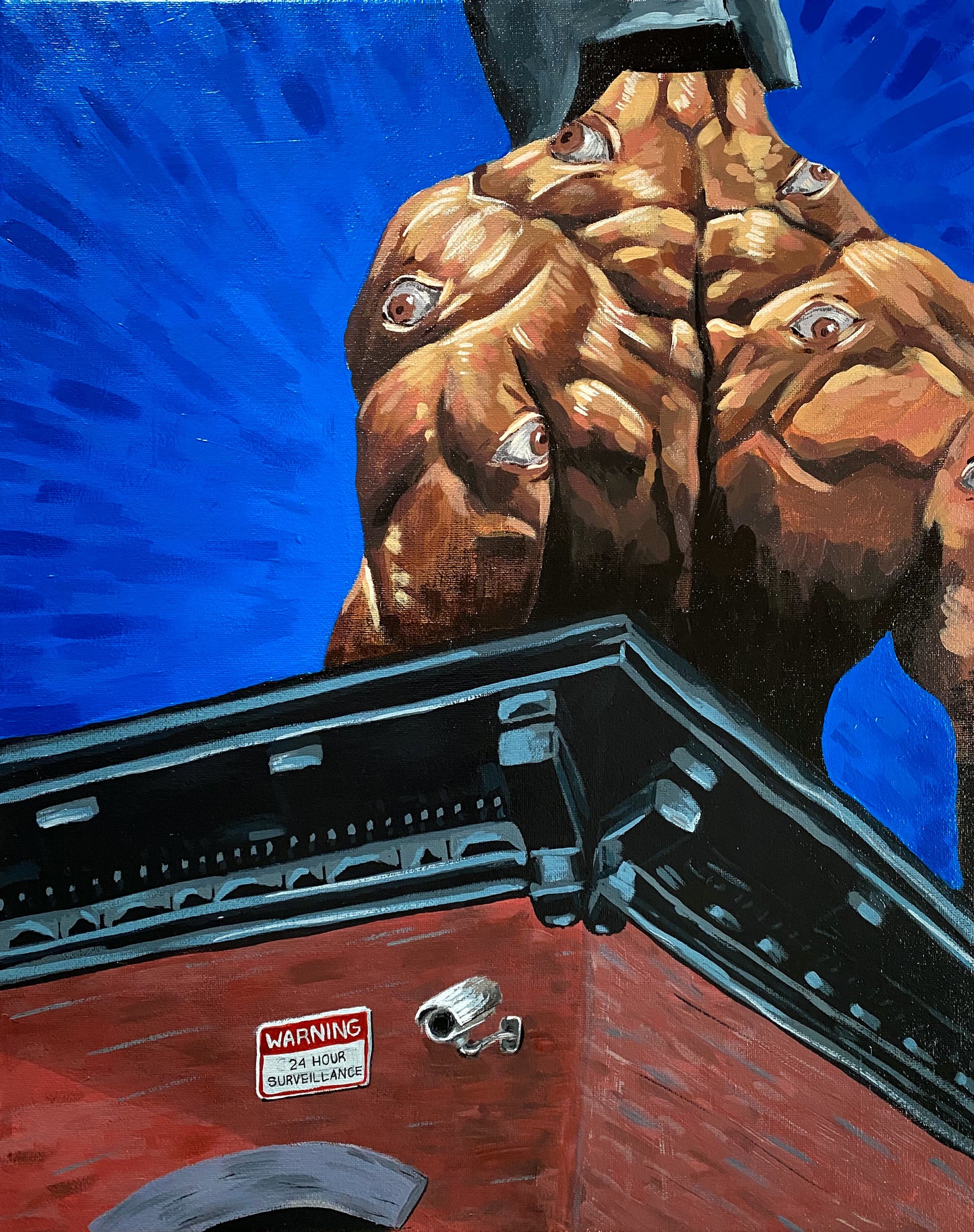 "Argus: The Hundred-Eyed Giant" Fine Art Print