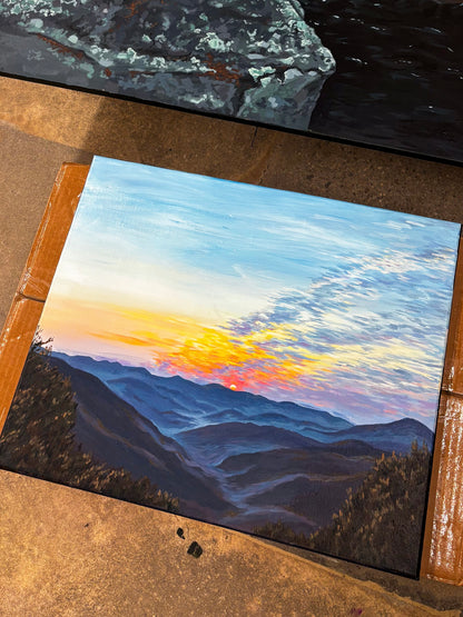 "Snowbowl Sunrise" Fine Art Print
