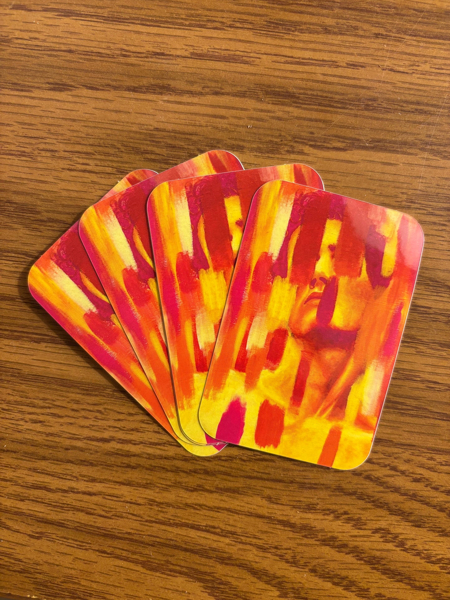 "Into the Background" Sticker