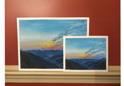 "Snowbowl Sunrise" Fine Art Print