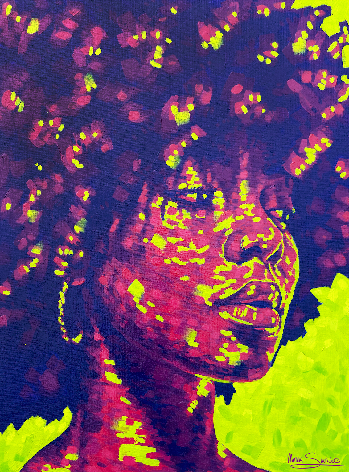 "Eminence" Original Acrylic Painting