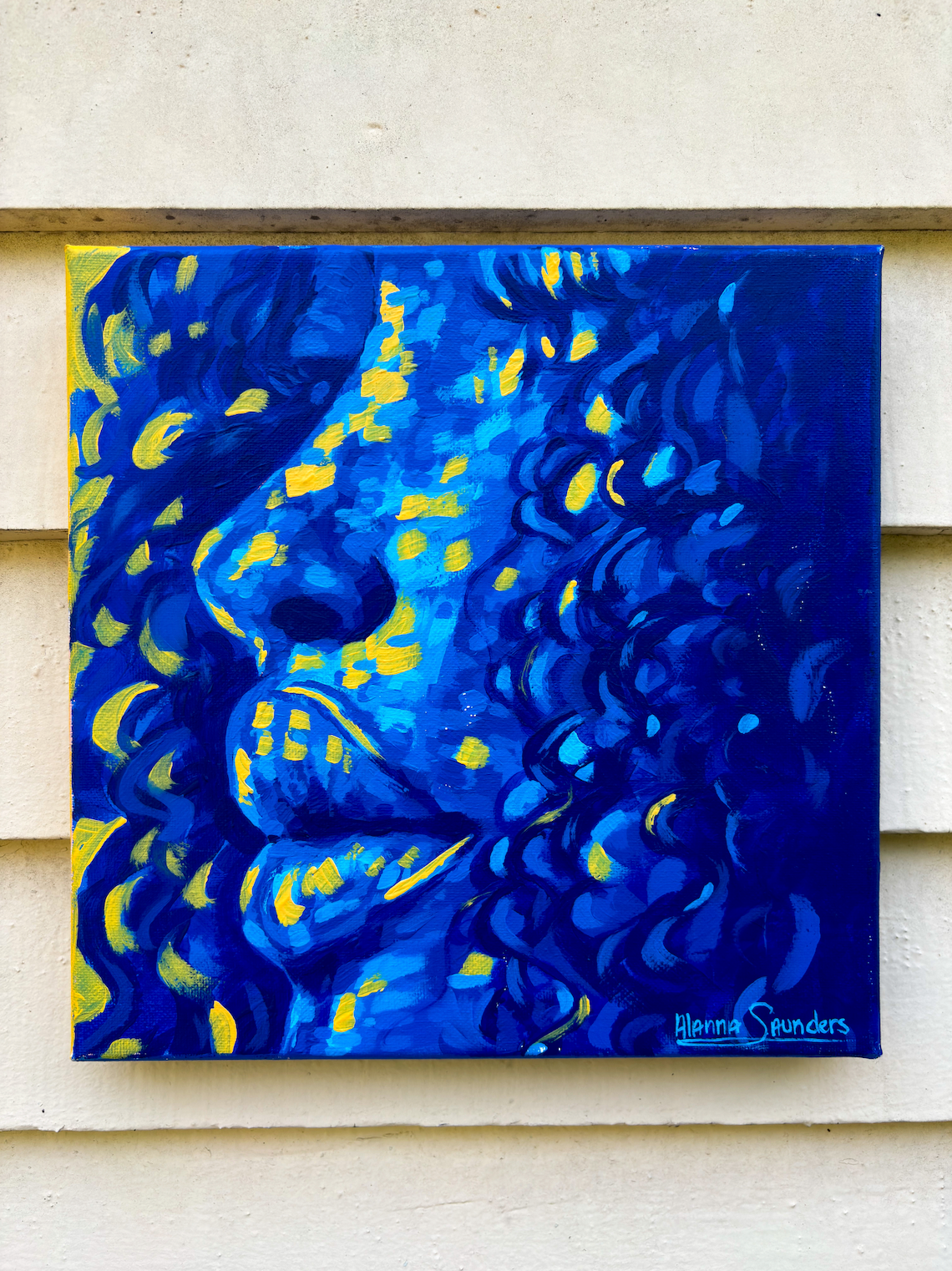 "Blues" Original Acrylic Painting