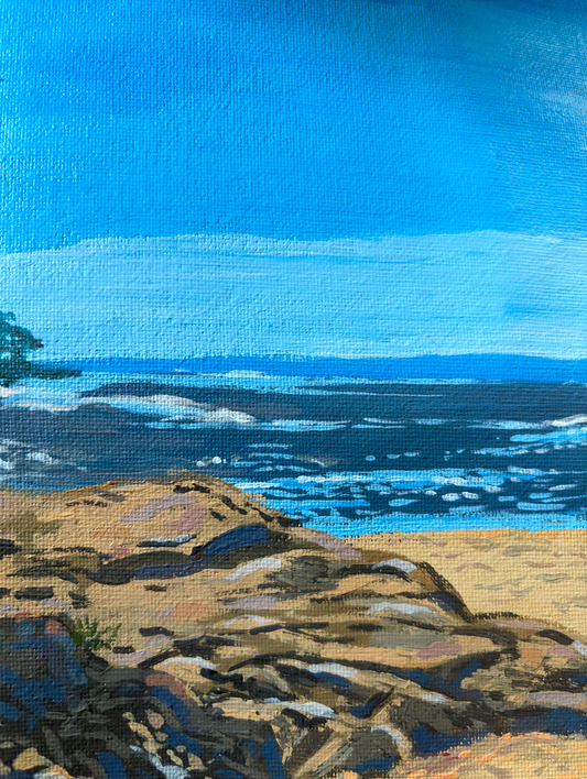 “Beverly, MA” Original Acrylic Painting